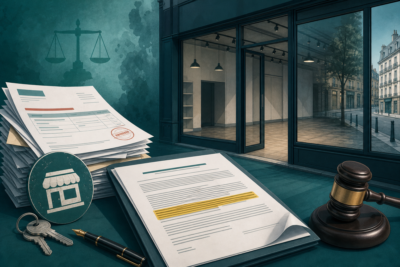 Bail commercial et impayés de loyers